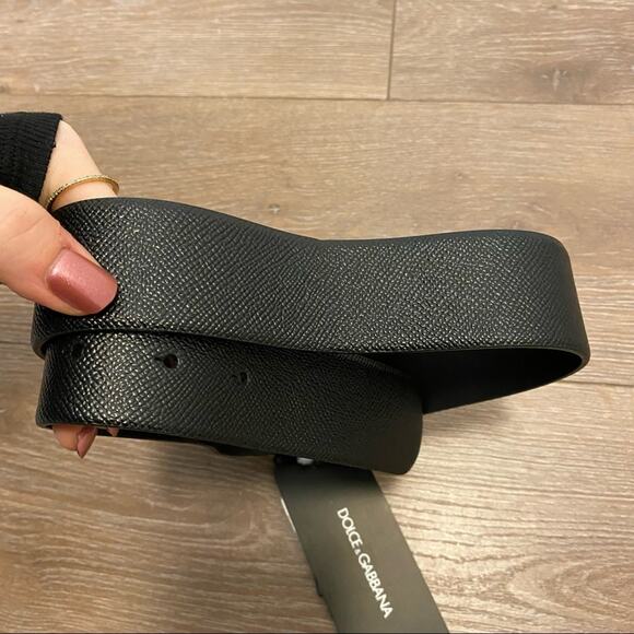 DOLCE & GABBANA Logo Belt 75 - Picture 4 of 9